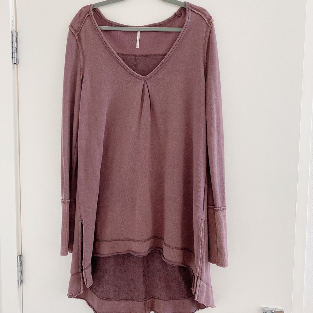 Free People Oversized Sweatshirt Dress